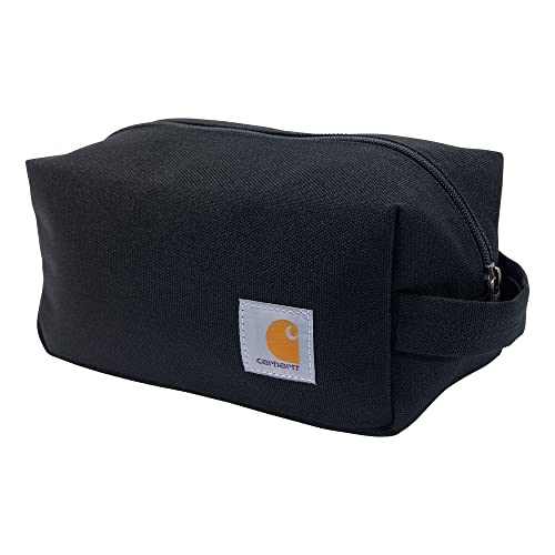 Carhartt Travel Kit: Durable Toiletry Bag, Black