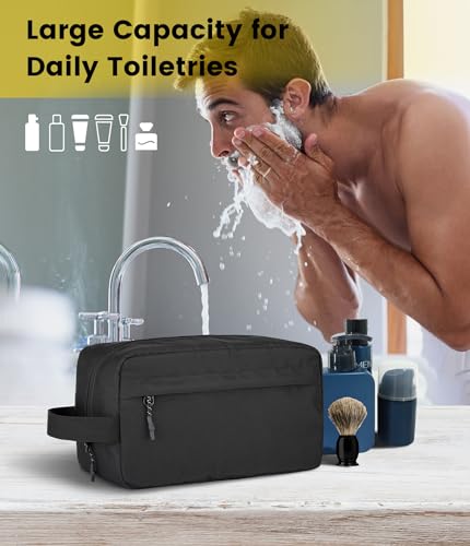 Vorspack Hanging Dopp Kit for Men - Black