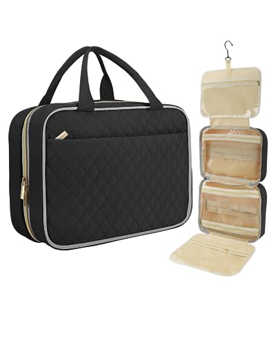 MarikaLife Hanging Travel Toiletry Bag - Black