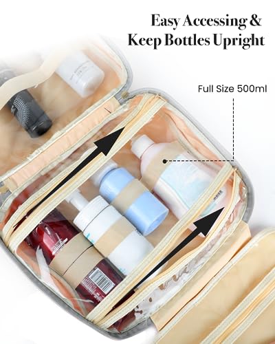 MarikaLife Hanging Travel Toiletry Bag - Black