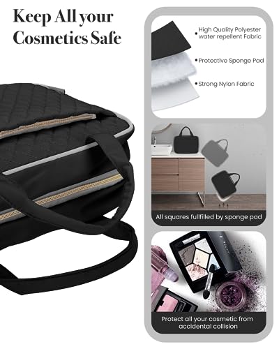 MarikaLife Hanging Travel Toiletry Bag - Black