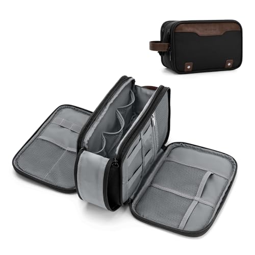 Men's Hanging Toiletry Bag with Electronic Organizer