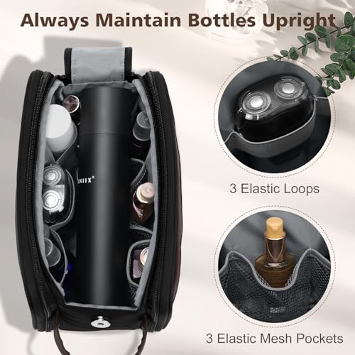 Men's Hanging Toiletry Bag with Electronic Organizer