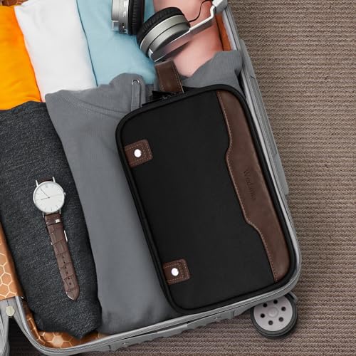 Men's Hanging Toiletry Bag with Electronic Organizer