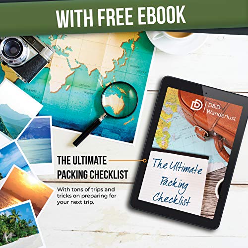 D&D Hanging Travel Toiletry Bag - Large Organizer