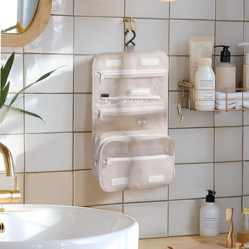 Easortm 9-Piece Suitcase Travel Organizer Set (Beige)