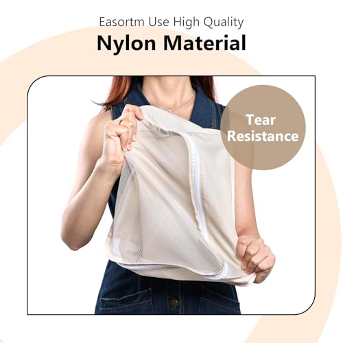 Easortm 9-Piece Suitcase Travel Organizer Set (Beige)