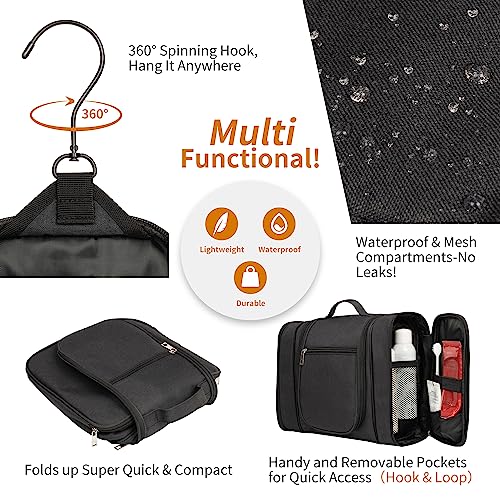 Large Waterproof Hanging Travel Toiletry Bag