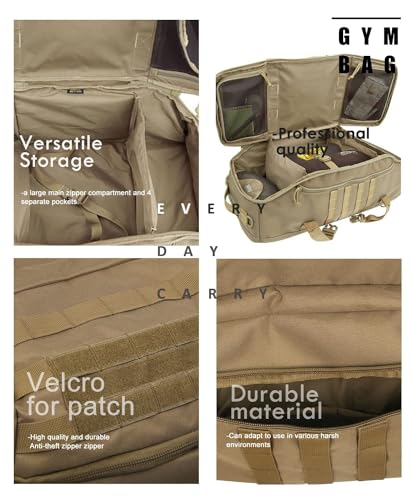 Miramrax Travel Duffle Bag - 45L, Coyote