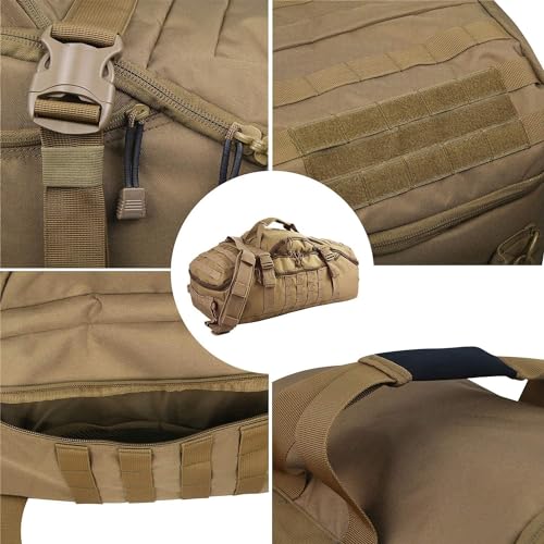 Miramrax Travel Duffle Bag - 45L, Coyote