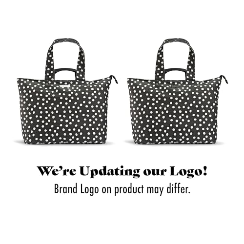 XL Weekender Duffle Bag, B&W Dot - Women's Tote