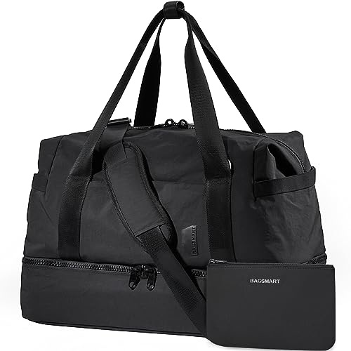 Women's Weekender Bags with Shoe Compartment and Toiletry Bag