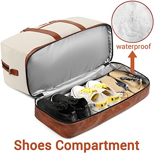 Weekender Bag Set with Shoe Compartment - 3Pcs