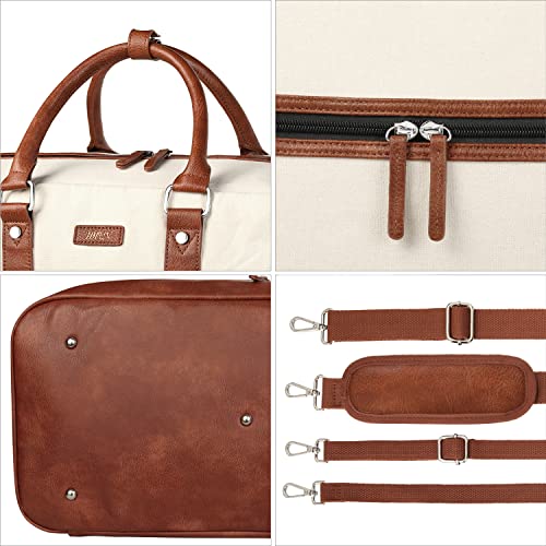 Weekender Bag Set with Shoe Compartment - 3Pcs