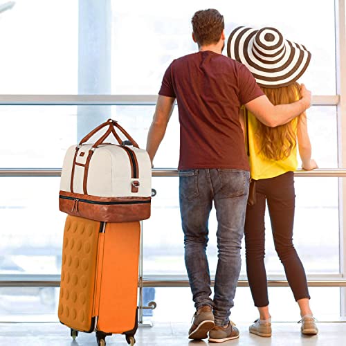 Weekender Bag Set with Shoe Compartment - 3Pcs