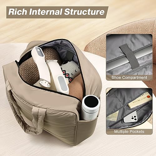 MINKARS Weekender Travel Duffel Suitcase