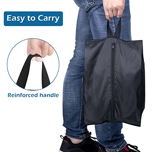 MISSLO Travel Shoe Bags - Pack of 4, Black