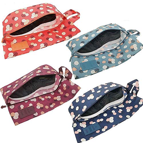 M-jump 4 Pack Shoe Bags - Fashionable Travel Essential