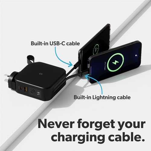 Universal SnapWireless PowerPack - 5-in-1 Travel Charger