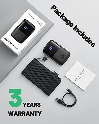 INIU 22.5W Portable Charger with Phone Holder