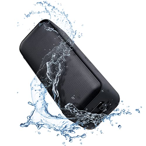 Portable Bluetooth Speaker with Punchy Bass - Black