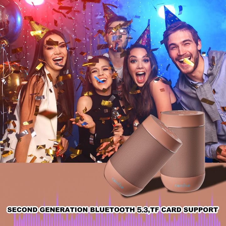 Comiso X26M Bluetooth Speaker - Waterproof, 360 Sound