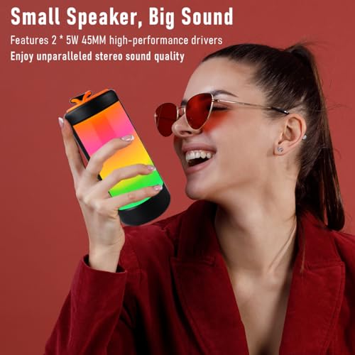 neculogy Waterproof Bluetooth Speaker for Outdoor Travel