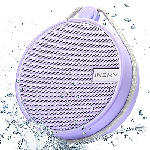 Purple Waterproof Bluetooth Speaker for Kayak, Beach