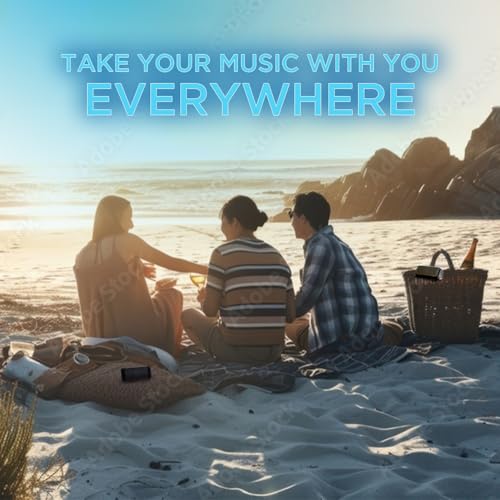 Black-Dual Waterproof Bluetooth Speaker, 14W, Portable, 20 hrs