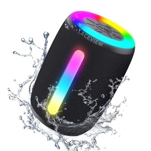 Portable Waterproof Bluetooth Speaker with FM Radio - 15W