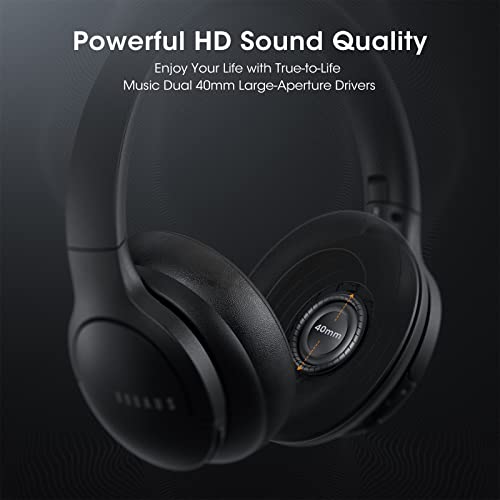 DOQAUS Bluetooth Over-Ear Headphones - 90H Playtime
