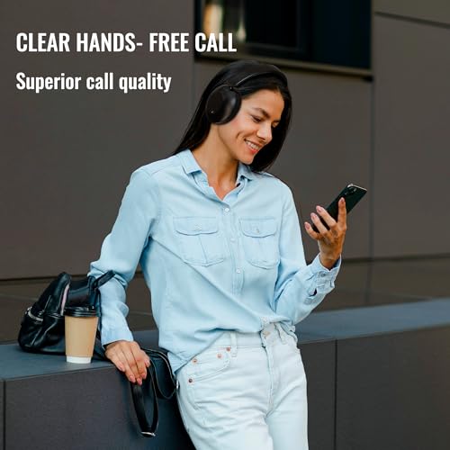 Pointcinco Active Noise Canceling Headphones, Over Ear Bluetooth