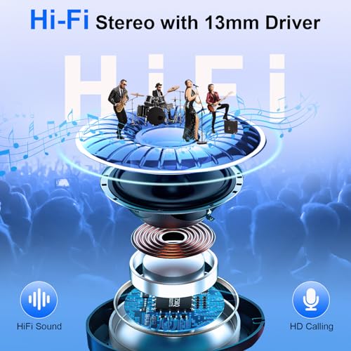 Wireless Earbuds with 48H Battery Life and IPX7 Waterproof