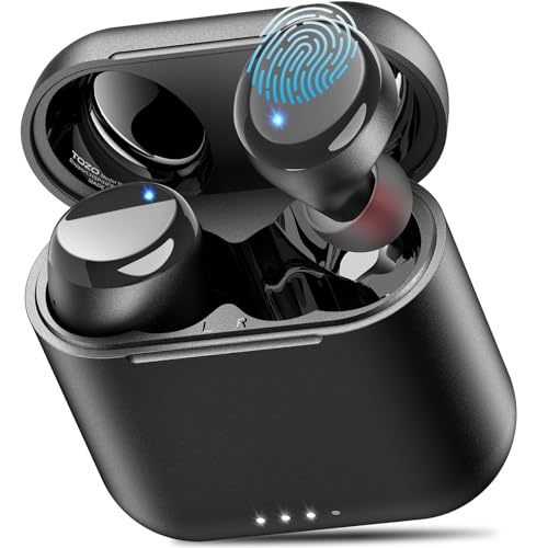TOZO T6 Wireless Earbuds - Bluetooth 5.3, Ergonomic Design