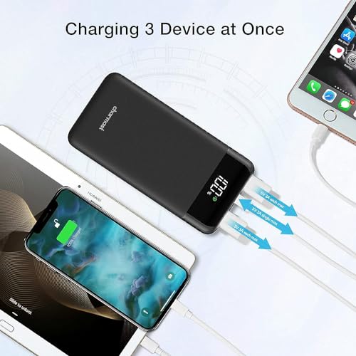 Charmast Fast Charging Power Bank for iPhone & Samsung