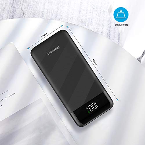 Charmast Fast Charging Power Bank for iPhone & Samsung