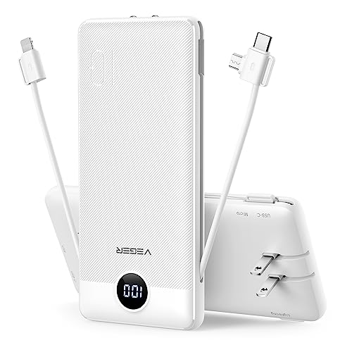 VEGER Slim Portable Charger - iPhone Fast Charging