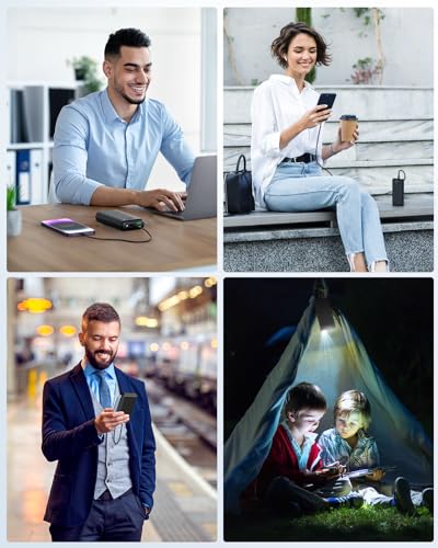 30000mAh Portable Charger Power Bank - USB C Fast Charging