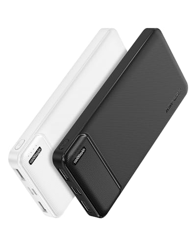 AsperX 2-Pack 10000mAh USB C Charger Power Bank