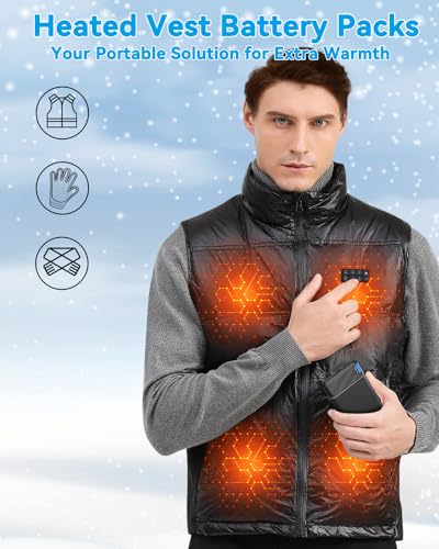 AsperX 2-Pack 10000mAh USB C Charger Power Bank