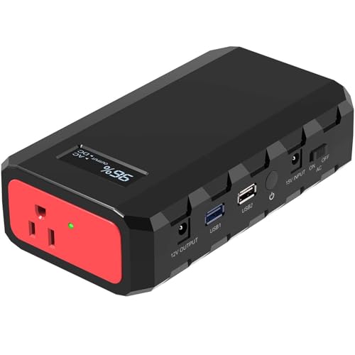 Portable Laptop Charger with AC Outlet, Travel Power Bank