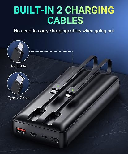 40,000mAh Portable Charger - Supports PD 30W and QC4.0