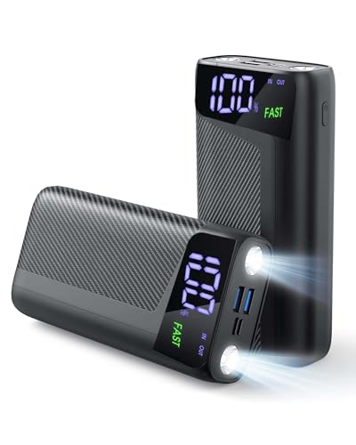 Portable Charger 32000 mAh - USB C Power Bank