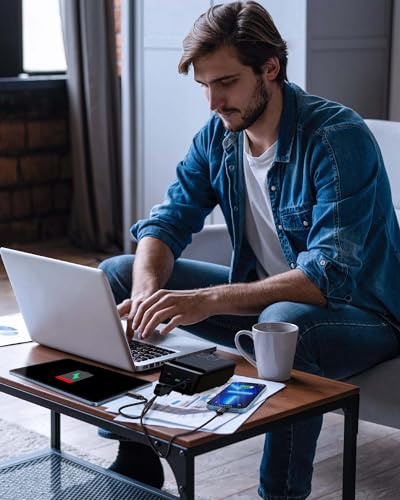 Portable Charger 32000 mAh - USB C Power Bank