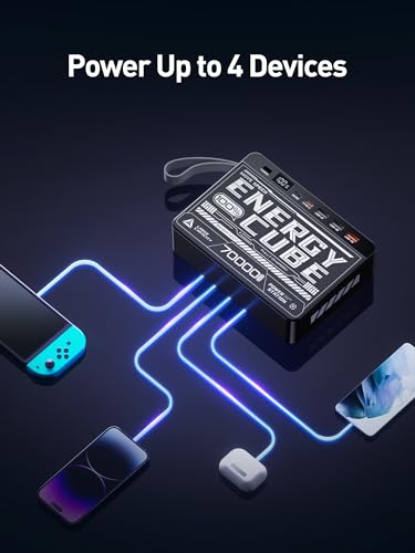 70000mAh Power Bank with PD 3.0 Fast Charging