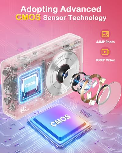 Nsoela Kids Camera, 16X Zoom, Compact Travel Gift