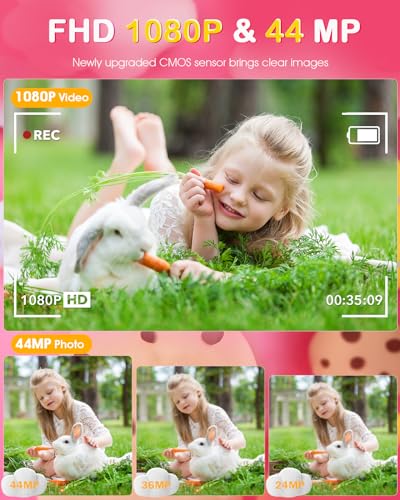 Nsoela Kids Camera, 16X Zoom, Compact Travel Gift