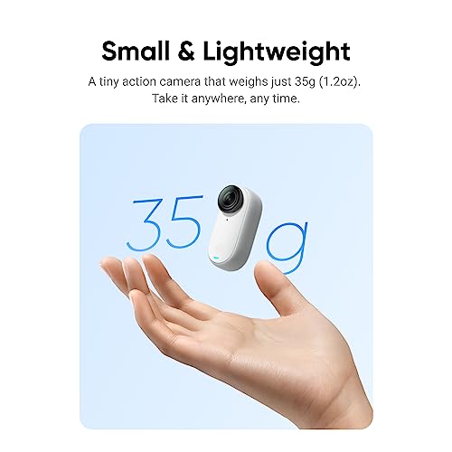 Insta360 GO 3: Lightweight Vlogging Camera with Flip Screen