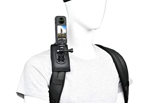 Insta360 Camera Backpack Mount for GoPro and Action Cameras