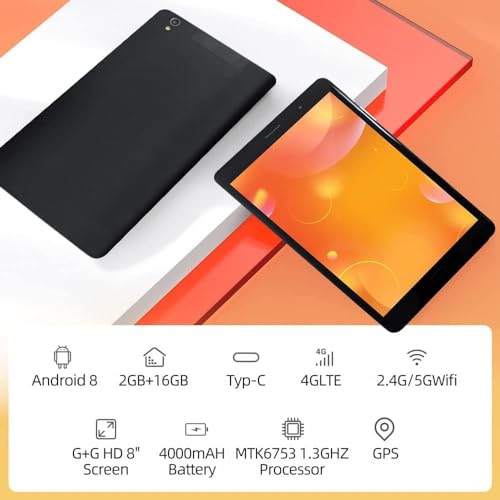 SZTPSLS Android 11 Tablet, 16GB Storage, 128GB TF Expansion